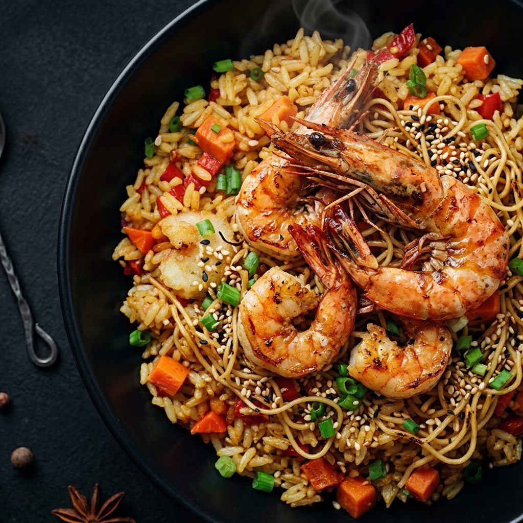 Fried Rice and Noodles