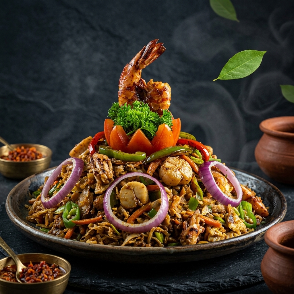 Seafood Kottu